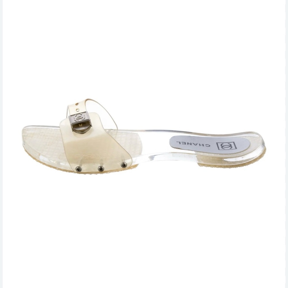 Chanel Vintage Interlocking CC Logo Slides
Women's Size 37